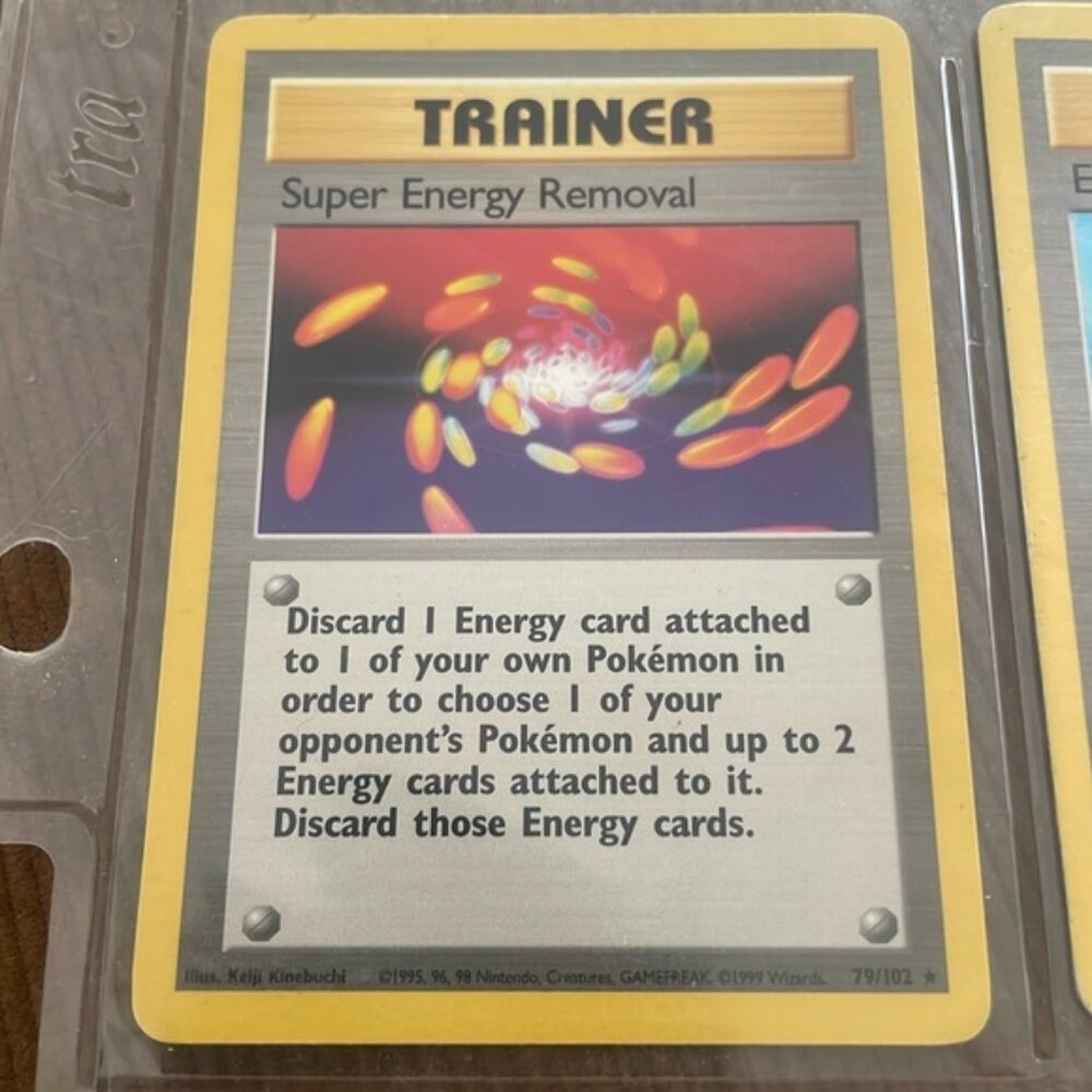 Pokémon Trainer Super Energy Removal